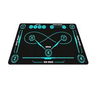 Mimoqk Hockey Training Mat, Indoor Outdoor Pad, Stickhandling Practice, Large Non Slip Mat, Hockey Training Equipment for All Ages Soccer Lovers Adults Professionals Enthusiasts