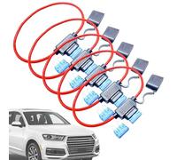 Mimoqk Holder a fuse, 5 supporti per fusibili, circuiti di protezione, supporto elettrico, supporto per auto, auto, protezione per circuiti e circuiti elettrici
