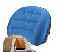 Mimoqk Inflatable Camping Pillow, Ergonomic Neck Support Pillow, Skin-Friendly Travel, Lightweight & Compact Design, Lumbar, Easy Inflation, Hiking, Flying, Driving, Outdoor