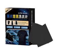 Mimoqk Laundry Dark Sheets, Fabric Darkening Sheets, Color Refresh Sheet, 10 Pieces Pack, Long Lasting Effect, Safe Fabric Formula, Clothing Restoration Aid for Costume Restoration Home