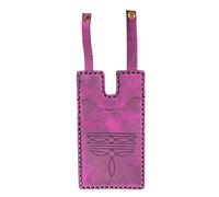 Mimoqk Leather Card Holder Wallet, Handmade Slim Coin Purse, Split Fastening Boot Design Case, Compact Organizer for Keys Cards Cash, Ideal for Birthday Travel Daily Use 2.99x4.02 Inches