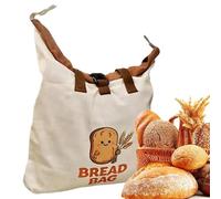 Mimoqk Loaf Keeper Textile, Ferment Dough Satchel, Crust Shield Vessel, Preservation Waxed Pouch Storage Usage for Food Freezer Baking Home Farm Outdoor Travel Camping Picnic Backpacking Wardrobe