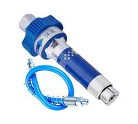 Mimoqk Lock Clamp Coupler, Flat-Head Tip, Sturdy Automotive Tool, Heavy Duty Lubricant Connector, Professional Farm Equipment Garage Accessory, Hardware Gear for Mechanics, Trucks, Construction