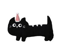 Mimoqk Long Cat Body Pillow, Cartoon Plush Toy, Cuddly Hugging Cushion, Interactive Soft Stuffed Animal to Kids, Boys, Girls, Cozy Sleep Companion for Home Decor, Bed Sofà 15,75 x 7,87 pollici