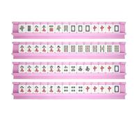 Mimoqk Mahjong Slider e supporto, portatile, leggero, antiscivolo | Supporto per Mahjong, accessorio per casa, scuola, vacanze, viaggi, campeggio, picnic, incontri casual, feste, moglie, marito