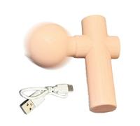Mimoqk Massaggiatore profondo per Athletes, Usb ricaricabile Muscolo Tool, elettrico Relaxer, 4-Gear Massager Device, Home Gym Massage Tool, Muscolo Relaxing Tool, for Working Out, Sport,
