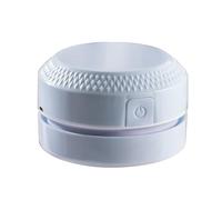 Mimoqk Mini pulitore per briciole, robot pulitore per ufficio, dispositivo silenzioso con rotazione a 360 gradi e spazzola per peli di animali, briciole, finestre, tastiera, stanza