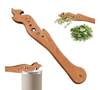 Mimoqk Plant Stem Stripper, Manual Non-Slip Can Opener, Garden Stem Removal Tool with Basil Stripper, Stripping Tool for Kale Thyme Basil, Cooking Meal Prep Tools for Cilantro Mint