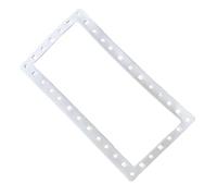 Mimoqk Pool Skimmer Gasket, Wide Mouth Seal, Flexible Spa Part Sticker, Durable Leak-Proof Design, Easy Installation for Repairs, (1 Piece), Ground Pool Maintenance Use