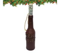 Mimoqk Portasoldi natalizio, portatile, a forma di pupazzo di neve, per conservare contanti o monete, design decorativo con dettagli festivi, supporto natalizio per casa, auto, parete, interni ed