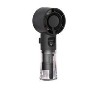 Mimoqk Portatile Mist Fan, Usb Ricaricabile Cooling Device, Handheld Water Spray Fan, Compact Summer Air Cooler, Ideale per Outdoor Indoor Travel Home Camping Golf Beach Makeup Office Gym 6 x 4,6 x 16