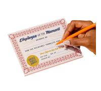 Mimoqk Recognition Cards Set, Motivational Employee Notebook, Paper Certificate Notebook with Inspiring Messages, Notebooks Set for Colleagues, Friends Festival New Year, Cards for Recognition