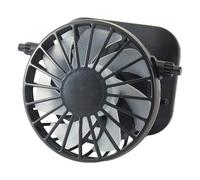Mimoqk Solar Fan Hat, Cooling Hat Replacement, Outdoor Travel Accessory, Adjustable Clip On Design, Lightweight Quiet 3-Speed Fan for Beach, Swimming, Hiking Use, 2.76x3.54x2.36 inches