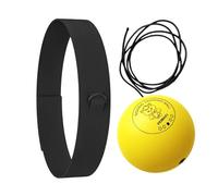Mimoqk Speed Punch Trainer, Head Mounted Boxing Ball, Reaction with Elastic String, Lightweight Training Device Compact Gym Practice Design, Exercise Gear with Active Style, Cardio Aid for Adults
