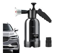 Mimoqk Spruzzatore di schiuma per auto, spruzzatore di schiuma per lavaggio auto - Spruzzatore a pompa a pressione manuale multiuso ,Spruzzatore a pompa manuale ad alta pressione 2L