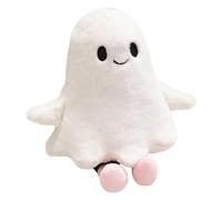 Mimoqk Stuffed Ghost, Plush Doll, Soft Halloween Pillow with Cute Design, Decorative Throw for Kids Teens Adult, Home Bedroom Divano Bed Living Room Study Lovers Decor, 11,81 pollici