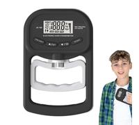 Mimoqk Tester di forza di presa | Tester portatile alimentato a batteria per mano, comodo misuratore di memoria intelligente per allenamento della memoria dal design umanizzato per ragazzi, ragazze e