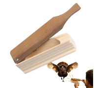 Mimoqk Turkey Call Device, Realistic Hardwood Accessory, Turkey Box Call with Sound, Hunting Tool for Outdoor Sports Wildlife, Outdoor Hunting Gear, Beginners Wildlife Observers for Nature Lovers Use