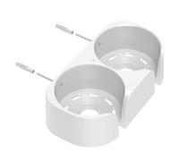 Mimoqk Wine Glass Holder, Bath Cup Rack, Wall Mounted Beverage Organizer, Goblet Storage Stand with Strong Grip, Shower Accessory for Beer Kitchen Apartment Bathroom Use, 7.87x2.17x3.7 Inches