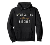Mimosa con Le Mie Femmine Divertente Felpa con Cappuccio