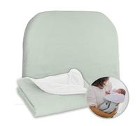 MIMUSELINA Copertina Neonato Invernale in Cotone | Coperta Invernale Neonato 70x90cm Calda e Morbida | Coperta Lettino e Culla Avvolgi Bambino | Ideale per Inverno e Mezze Stagioni | Waffle Mint