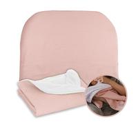 MIMUSELINA Copertina Neonato Invernale in Cotone | Coperta Invernale Neonato 70x90cm Calda e Morbida | Coperta Lettino e Culla Avvolgi Bambino | Ideale per Inverno e Mezze Stagioni | Waffle Pink