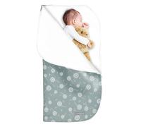 MIMUSELINA Sacco Nanna Invernale 0-6 Mesi Universale | Per Passeggino, Culla e Ovetto | Copertina Neonato Invernale Cotone Morbido e Caldo | 2 in 1: Sacco 92x46 cm o Coperta 92x92 cm