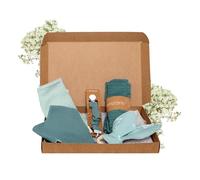 MIMUSELINA Set Regalo Neonato | Cesto Nascita Bimbo o Bimba | Regalo Nascita Originale | Regali Baby Shower Unisex | Cofanetto Neonato Disponibile in Diverse Dimensioni | Asia, Small