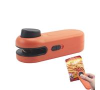 min-i Saglier sacca - Macchina di tenuta del sacchetto di calore | RESEALER BASS CHIP con adesivo posteriore magnetico | Sigillazione termica portatile per mantenere il cibo fresco | Sigillatura del g