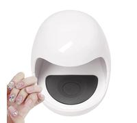 min lampada UV per unghie - Lampada UV compatta a LED per la polimerizzazione dello smalto gel, asciugacapelli portatile per manicure professionale, strumenti per nailsart per salone o uso domestico
