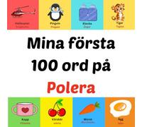 Mina första 100 ord på Polera: bilderbok för barn 1-10 år