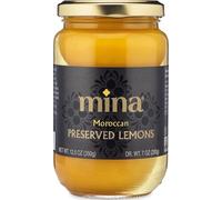 Mina - Limoni in conserva, 12,5 once, Limoni in conserva marocchini autentici, ideali per tagine, couscous, insalate, non-OGM, vegan, keto, kosher, senza glutine