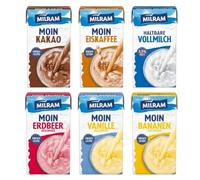 minafood Bundle per Bevande al Latte 6x500ml + Blocco Note