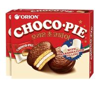 minafood Bundle per Choco Pie 468g (12x39g) 2er Set + Blocco Note