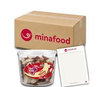 minafood Bundle per Cola Hechte Caramelle Gommose 1200g + Blocco Note