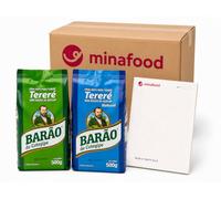minafood Bundle per Erva-Mate Tereré 2x500g + Blocco Note
