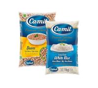 minafood Bundle per Feijão Carioca & Riso 2x1kg + Blocco Note