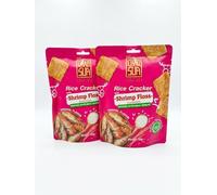 minafood Bundle per Shrimp Floss Reiscracker 2x50g + Taccuino