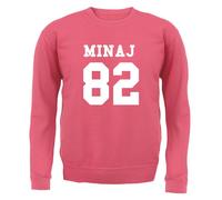 Minaj 82 - Adulti Felpa/Maglione - Nicki 1982 Singer Rapper Compleanno Età