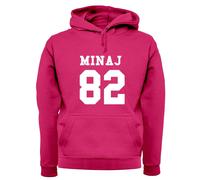 Minaj 82 - Adulti Felpa/Maglione - Nicki 1982 Singer Rapper Compleanno Età