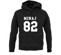 Minaj 82 - Adulti Felpa/Maglione - Nicki 1982 Singer Rapper Compleanno Età