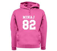 Minaj 82 - Adulti Felpa/Maglione - Nicki 1982 Singer Rapper Compleanno Età