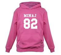 Minaj 82 - Bambini Felpa/Maglione - Nicki 1982 Cantante Rapper Compleanno Regalo