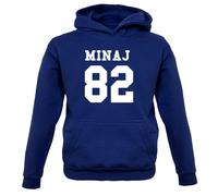 Minaj 82 - Bambini Felpa/Maglione - Nicki 1982 Cantante Rapper Compleanno Regalo