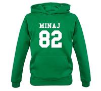 Minaj 82 - Bambini Felpa/Maglione - Nicki 1982 Cantante Rapper Compleanno Regalo