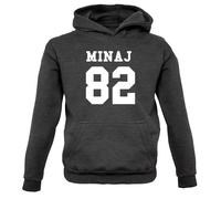 Minaj 82 - Bambini Felpa/Maglione - Nicki 1982 Cantante Rapper Compleanno Regalo