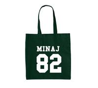 Minaj 82 - Borsa In Tela - Nicki 1982 Cantante Rap Compleanno Regalo