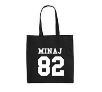 Minaj 82 - Borsa In Tela - Nicki 1982 Cantante Rap Compleanno Regalo