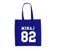 Minaj 82 - Borsa In Tela - Nicki 1982 Cantante Rap Compleanno Regalo