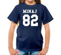 Minaj 82 - Maglietta Bambini - Nicki 1982 Cantante Rap Nascita Età Regalo